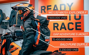 Mua mô tô tiền tỷ thôi chưa đủ, đắp lên người nguyên set đồ giá ngang SH Mode như này mới là 'fanboy' chính hiệu