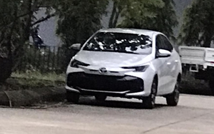Toyota Vios 2023 lộ diện tại trạm đăng kiểm khí thải, ngày bán không còn xa, Accent cần dè chừng