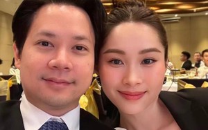 Đặng Thu Thảo khoe cận nhan sắc mỹ miều ở sự kiện, nịnh ông xã doanh nhân bằng 2 chữ ngọt ngào