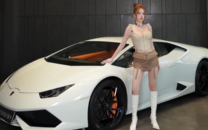 Hot girl Buôn Ma Thuột chi tiền tỷ sắm siêu xe Lamborghini Huracan nhân dịp lễ Tình nhân
