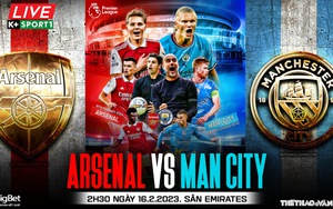 Nhận định, soi kèo Arsenal vs Man City (2h30, 16/2 ), Ngoại hạng Anh đá bù vòng 12 