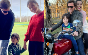 Hoàng Oanh và chồng cũ hội ngộ thân thiết ở Mỹ, nữ MC có một hành động khó ai làm được? 