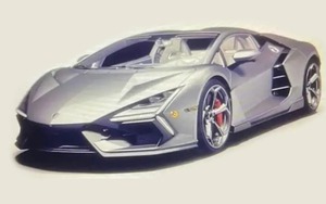 Thiết kế Lamborghini chắc cũng 'nhàn': Đàn em Aventador lộ diện mạo với nhiều chi tiết giống siêu xe nửa thập kỷ trước