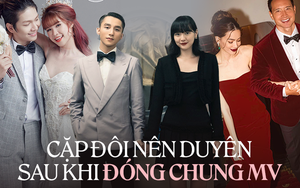 Cặp đôi nên duyên sau khi đóng chung MV: Hồ Ngọc Hà tìm được bạn đời, Sơn Tùng và Hải Tú 'tình trong như đã mặt ngoài còn e'