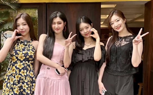 Khung hình gây sốt: 'Thần tiên tỷ tỷ thế hệ mới' Phương Nhi 'chặt đẹp' dàn Hoa - Á hậu Hàn Quốc trong khoảnh khắc đời thường