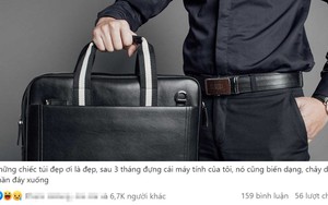Ám ảnh túi xách bị biến dạng vì đựng laptop nặng và mẹo ngăn ngừa hiệu quả