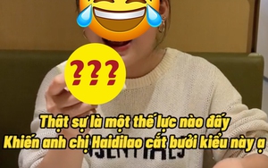 Cô gái thắc mắc về kiểu bổ bưởi "độc lạ" ở Haidilao: Cắt cả vỏ như miếng cam, còn nguyên phần cùi dày