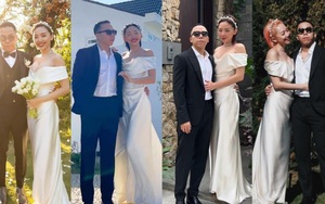 Tóc Tiên mặc lại váy cưới nhân kỉ niệm 3 năm về chung nhà, nhan sắc có như xưa?