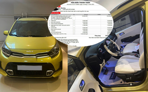 Chủ Kia Morning 2022 chi hơn 230 triệu độ xe nhưng không đi: Riêng bọc da hết 120 triệu, thêm trần sao kiểu Rolls-Royce