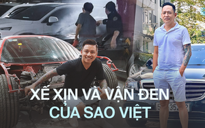 Soi dàn "xế xịn vận đen" của Tuấn Hưng và các sao Việt