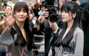 Ảnh Song Hye Kyo tại Milan Fashion Week bị chỉnh sửa quá đà, nhan sắc thật không đẹp tựa tiên tử?