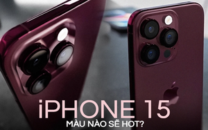 Trọn bộ ý tưởng iPhone 15 với màu sắc siêu đẹp, ấn tượng với màu đỏ rượu vang cực kỳ lạ mắt