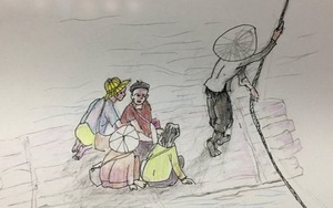 Tản văn Cuối tuần: Bà khoèo kéo mảng ở bến Xuân