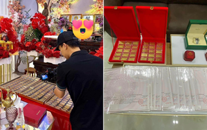 Đám cưới khủng Bình Dương: Cặp đôi nhận 230 cây vàng, 30 mảnh đất và 2 căn nhà, khách đi ăn còn được tặng quà tới 40 triệu đem về