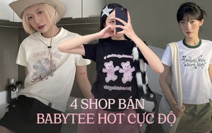 Tranh thủ lúc áo baby tee đang hot rần rần, chị em ghim ngay 4 local brand có nhiều mẫu đẹp lại 'chất' 