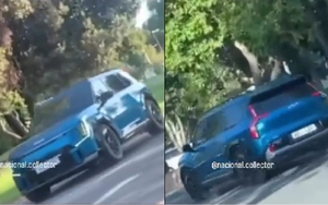 SUV mới cực hầm hố của KIA bất ngờ xuất hiện trên phố: Đối thủ của VF9, đi hơn 500km mỗi lần sạc