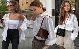 Diện áo sơ mi trắng, phụ nữ Pháp có đến 7 chiêu lên đồ thanh lịch và sành điệu ngất ngây