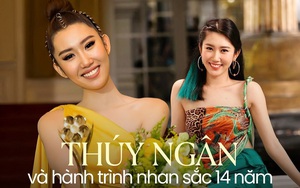 Thúy Ngân và hành trình nhan sắc 14 năm: Hiện tại quá xinh đẹp, 'ăn đứt' thời đôi mươi