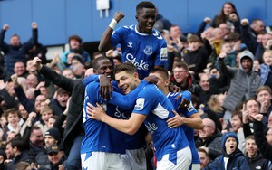 Kết quả bóng đá Everton 1–0 Arsenal: 'Pháo thủ' sảy chân tại Goodison Park