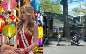 Cộng đồng mạng 'cười xỉu' với loạt ảnh check-in Việt Nam độc lạ của thí sinh Miss Charm người Anh