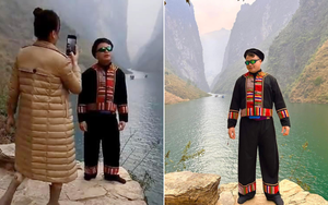 Lộ hậu trường Shark Bình được Phương Oanh chụp ảnh du xuân, đi từ Á sang Âu lên đến núi vẫn không thoát team qua đường