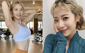 Hot girl phòng gym ở "Squid Game đời thực" chọn plank để tạo cơ bụng săn chắc, nhìn body khiến ai cũng phải xuýt xoa