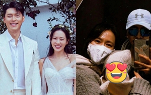 Rầm rộ ảnh nghi lộ rõ mặt con trai Son Ye Jin - Hyun Bin, công ty quản lý lên tiếng