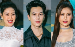 Anh Tú đẹp trai hết nấc, Khánh Vân - Trương Quỳnh Anh đọ sắc cực gắt trên thảm đỏ 'Siêu lừa gặp siêu lầy'