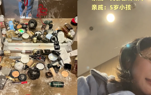 Con trai sang nhà họ hàng rồi phá nát bộ mỹ phẩm hàng chục triệu, người mẹ không xin lỗi mà còn nói ra một câu gây phẫn nộ