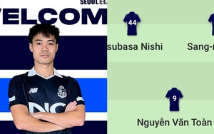 Văn Toàn hiên ngang đá chính cho Seoul E-Land, tạo bước tiến lịch sử ở Hàn Quốc