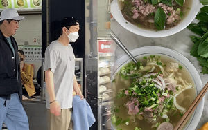 Vừa sang Việt Nam, nhóm Super Junior đã tìm ngay quán phở nổi tiếng nhất nhì TP.HCM để thưởng thức