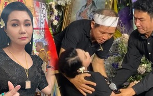 NS Ngọc Huyền lên tiếng trước nghi vấn giả vờ ngất xỉu tại đám tang NS Vũ Linh: "Có lẽ họ không hiểu được tình cảm của tôi"