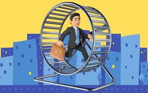 Nhìn chuột chạy trong bánh xe, tôi nhận ra nhiều người đều rơi vào bẫy tương tự: Quanh năm chỉ biết làm mà không nghĩ đến 1 thứ, đừng hỏi vì sao nỗ lực mãi vẫn nghèo