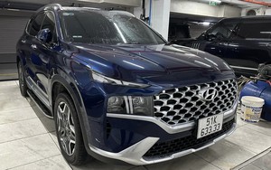 Chủ Hyundai Santa Fe cũ bấm biển tứ quý: Có người trả 1,5 tỷ nhưng chưa ưng, tính lên đời Palisade sau khi bán