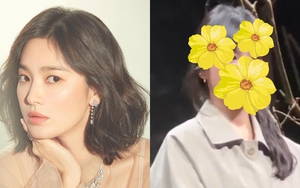 Song Hye Kyo biểu cảm dễ thương như con gái 18 khiến netizen phấn khích