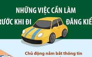 Những việc cần làm trước khi đi đăng kiểm