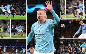 Haaland ghi 5 bàn như Messi, Man City vùi dập đối thủ bằng cơn mưa bàn thắng ấn tượng ở Cúp C1