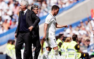 Ancelotti khẳng định chuyện 'lạnh nhạt' với Hazard là không có cơ sở