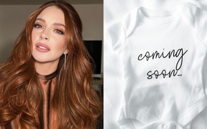 Lindsay Lohan sắp đón con đầu lòng với chồng, háo hức với chương mới cuộc đời