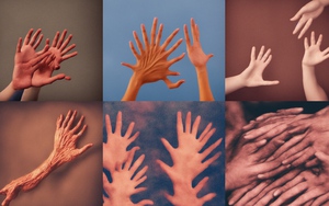 Vì sao AI không thể tái hiện chính xác bàn tay con người?