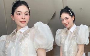 Linh Rin đăng ảnh mặc trang phục truyền thống Philippines trước ngày cưới Phillip Nguyễn