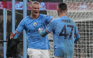 Haaland lại lập hat-trick, Man City vào bán kết cúp FA sau set tennis trắng trước Burnley