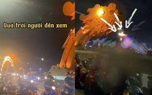 Lần đầu xem cầu Rồng phun lửa và cái kết ướt nhẹp, nam thanh khiến dân tình dở khóc dở cười : "Đúng là những tấm chiếu mới" 