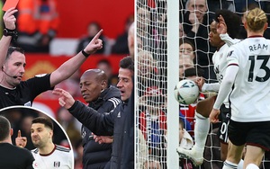 Cận cảnh: Đối thủ nhận 3 thẻ đỏ cay đắng trong 40 giây, MU như 'được trời giúp' vào bán kết FA Cup 