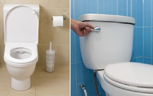 Nên đóng nắp hay mở nắp bồn cầu sau khi sử dụng xong? Video thí nghiệm cho thấy sự thật
