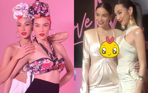 Ba lần Thùy Tiên 'đụng độ' Hà Hồ: Hoa hậu quốc tế vẫn không át được thần thái của 'mẹ ba con'