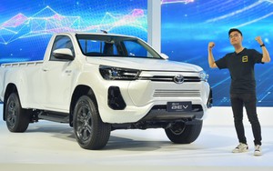 Tôi sang Thái sờ tận tay Hilux điện, cabin đơn: Có nhiều thứ như không phải xe Toyota