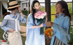 Mặc sơ mi xanh đẹp như Lưu Diệc Phi trong phim: 8 gợi ý siêu xinh dành cho nàng công sở 