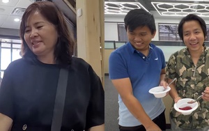 Bắt gặp mẹ Vương Phạm xắn tay áo thu dọn bát đĩa, cách xưng hô với Khoa Pug làm dân tình không biết ai mới là chủ quán lẩu 23 tỷ