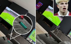 Sao MU đăng ảnh cổ vũ đội nhà nhưng buộc phải xóa gấp khi phát hiện ra một vật dụng
